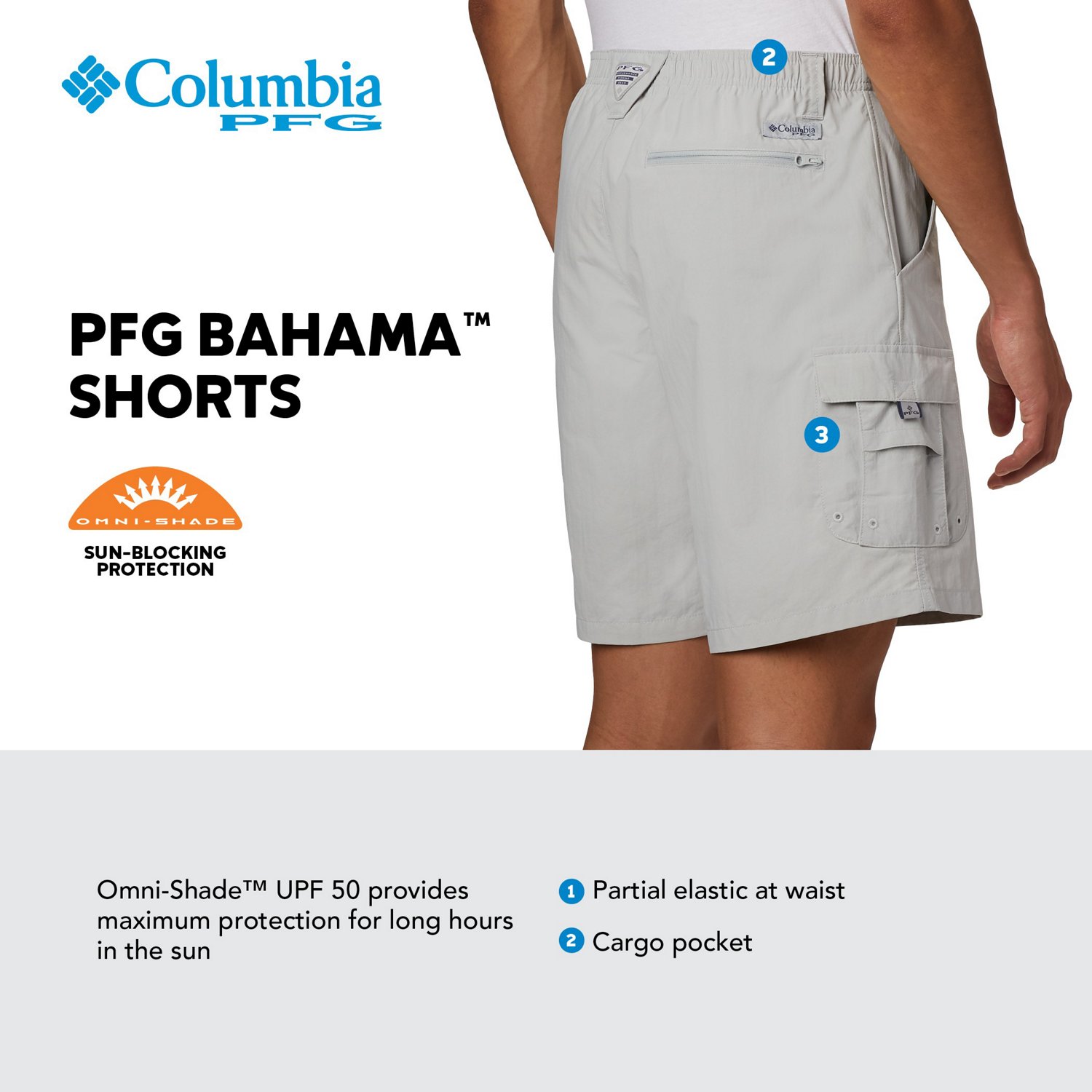 Columbia Sportswear Men's Bahama Shorts - view number 3