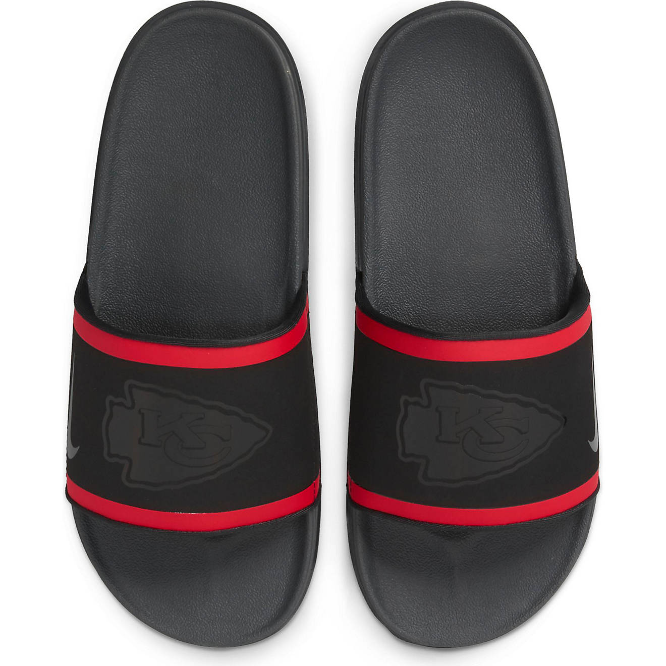 Nike Men's Kansas City Chiefs Offcourt Slide Sandals                                                                             - view number 1