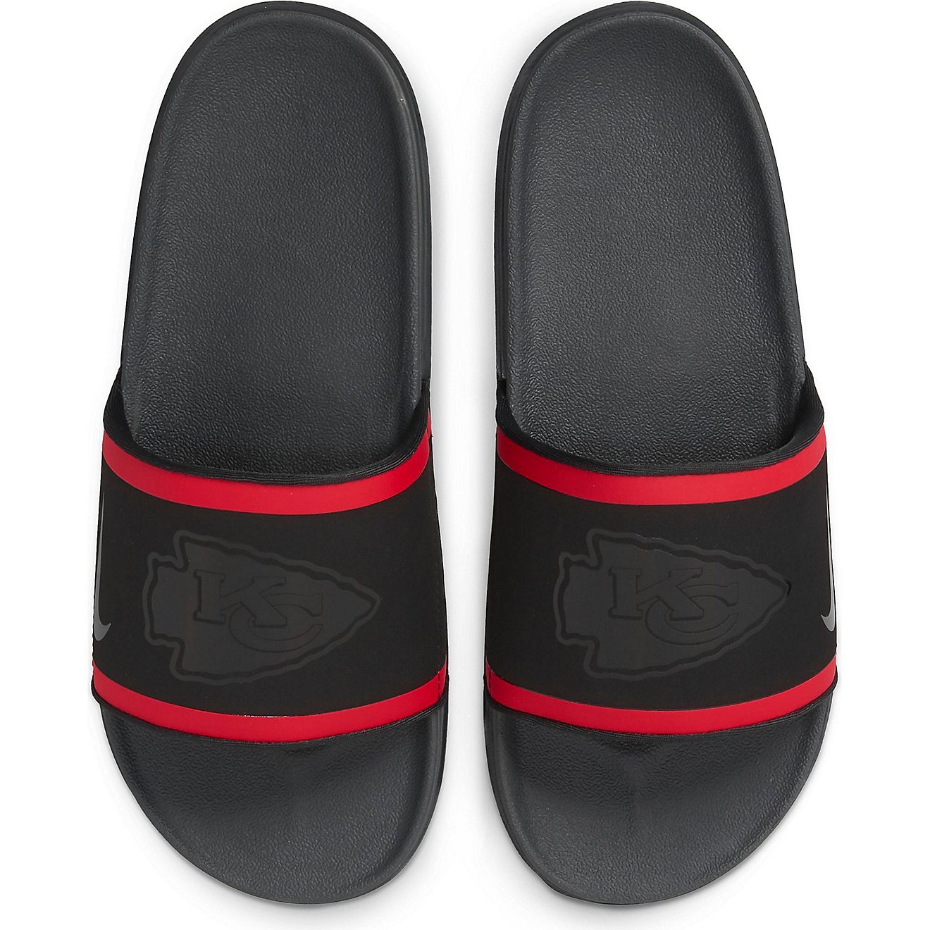 Nike Men's Kansas City Chiefs Offcourt Slide Sandals                                                                             - view number 1