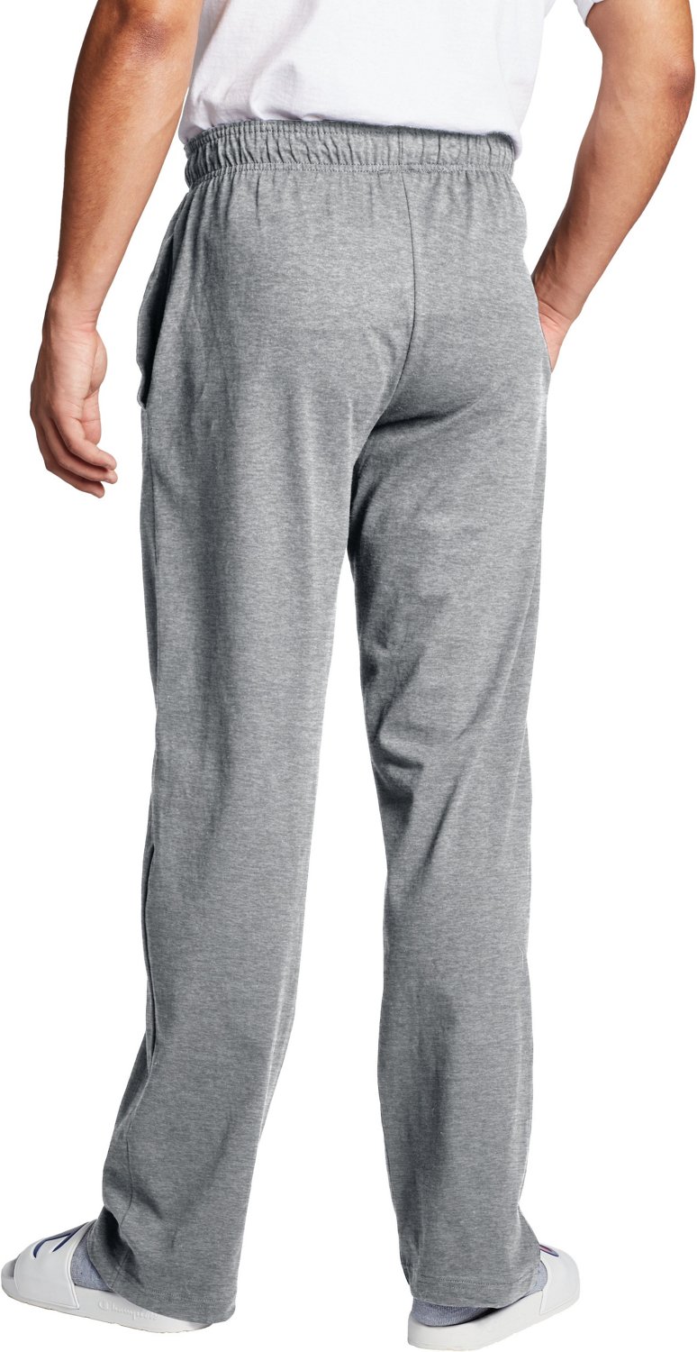 Champion Men's Classic Jersey Open Bottom Pants Academy