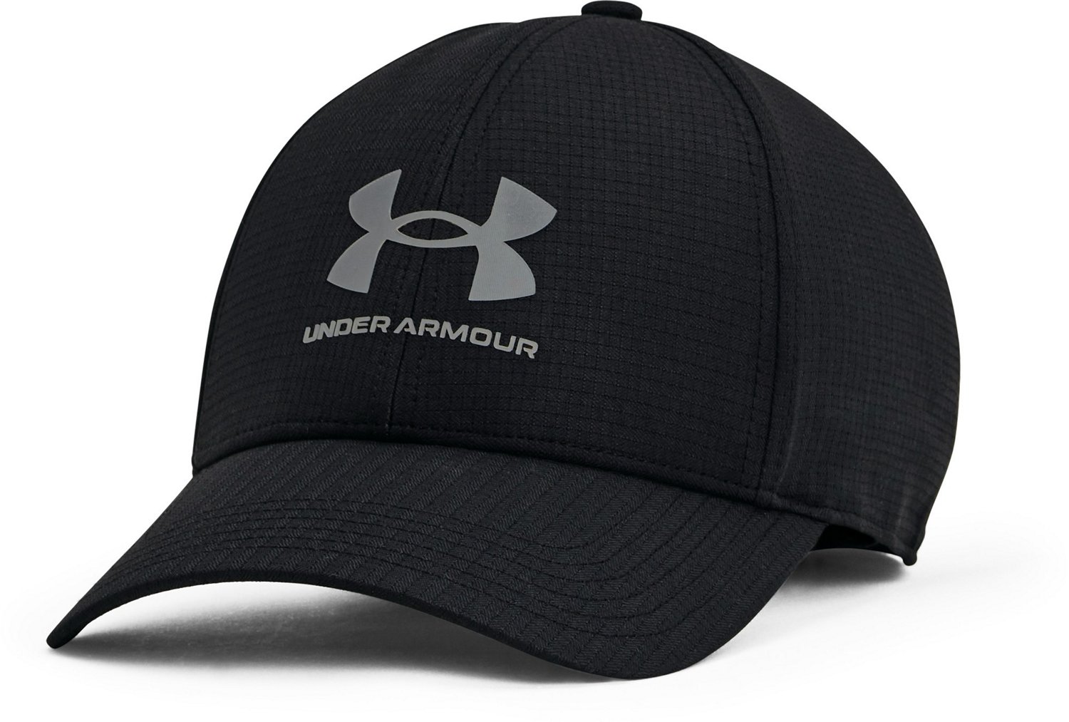 Under Armour Men's UA ArmourVent Stretch Wordmark Hat Academy