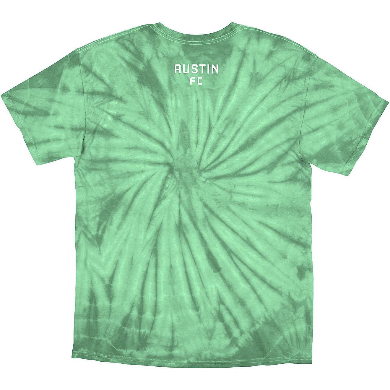 Mitchell & Ness Men's Austin FC Tie Dye Logo Short Sleeve T-shirt                                                                - view number 2