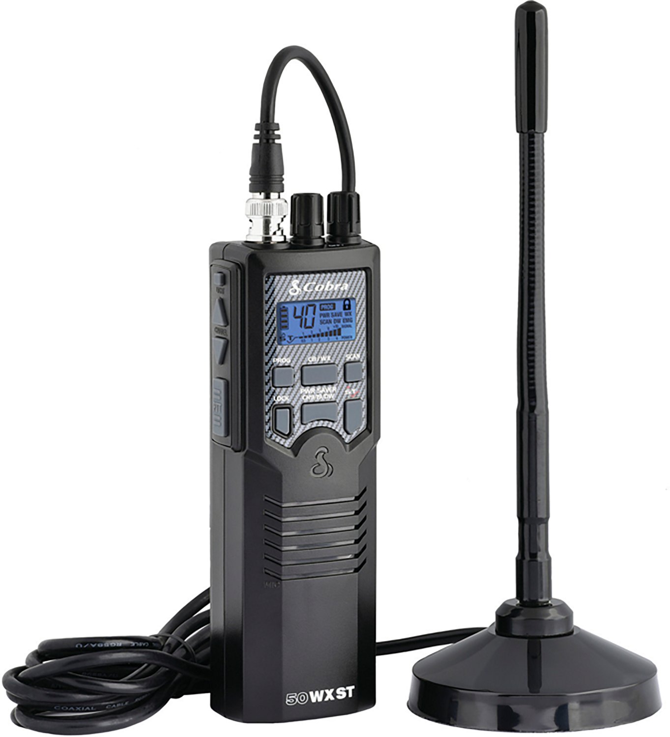 Cobra HHRT50 Road Trip Handheld CB Radio w/ Mobile Antenna - view number 2