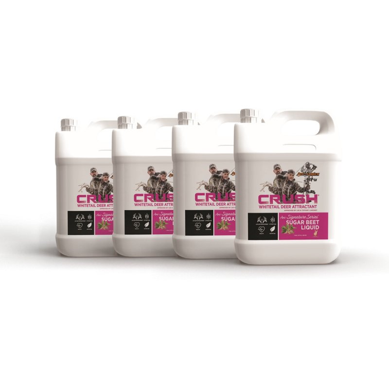 Crush Ani-Signature Series Sugar Beet 1-Gallon Liquid Deer Attractant 4-Pack - Game Feed And Supplmnts at Academy Sports