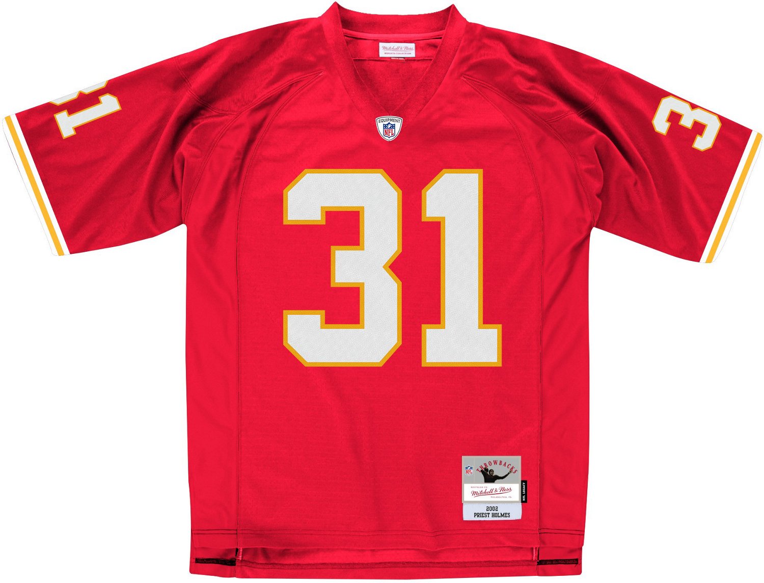 Priest Holmes Kansas City Chiefs Nike Game Retired Player Jersey - Red