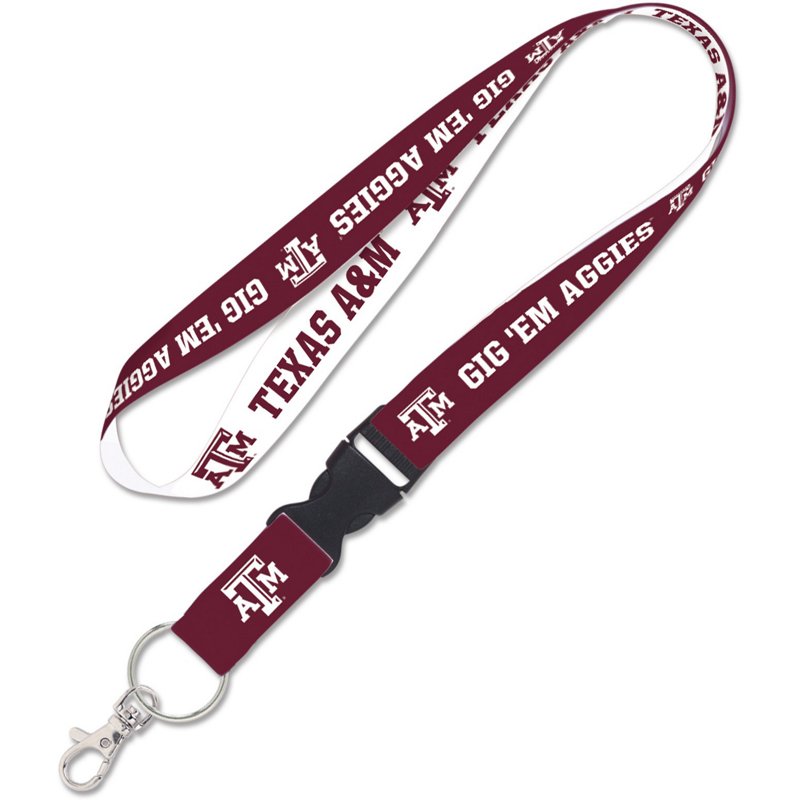 WinCraft Texas A&M University Lanyard with Detachable Buckle - NCAA Novelty at Academy Sports