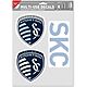 WinCraft Sporting Kansas City Fan Decals 3-Pack                                                                                  - view number 1 selected
