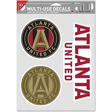 WinCraft Atlanta United FC Fan Decals 3-Pack                                                                                    
