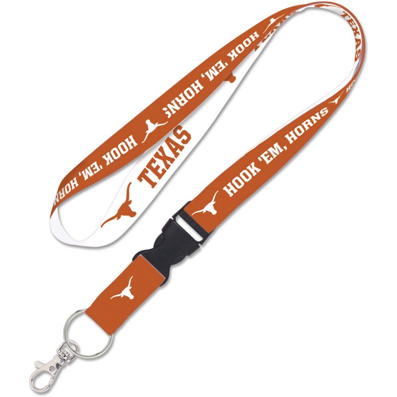 WinCraft University of Texas Lanyard with Detachable Buckle - NCAA Novelty at Academy Sports