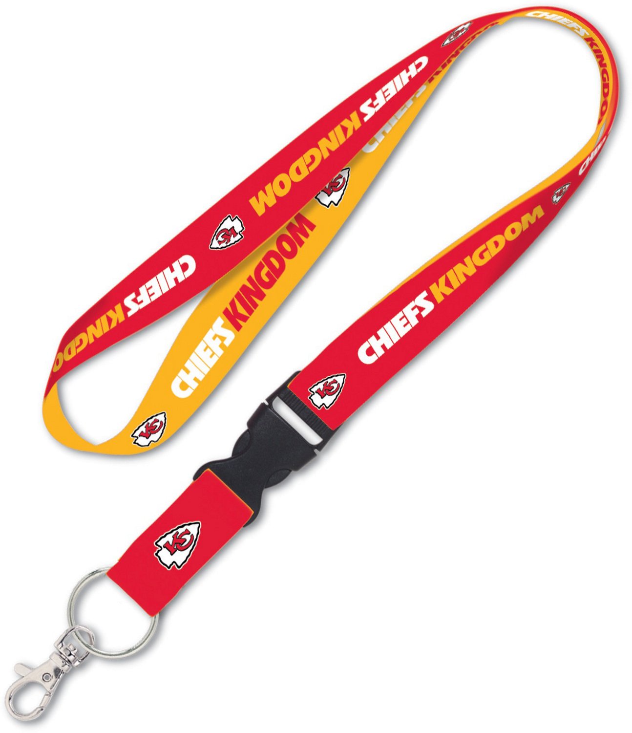 WinCraft Kansas City Chiefs Lanyard with Detachable Buckle | Academy