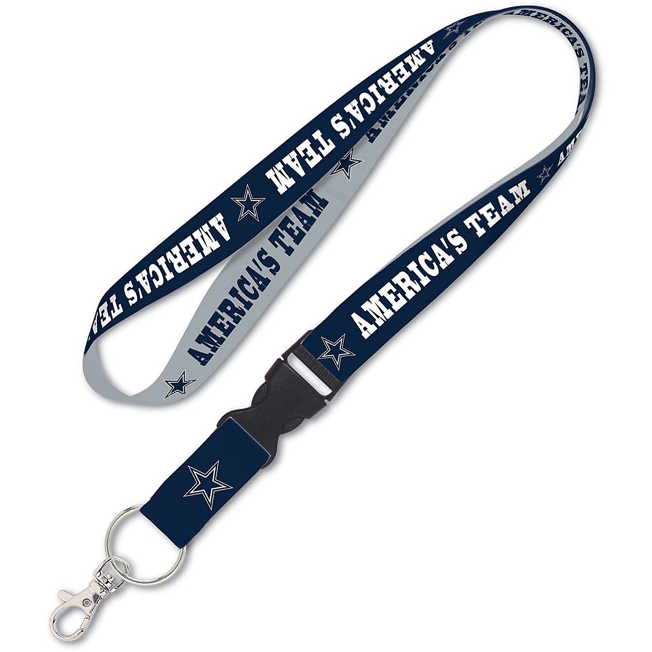 WinCraft Dallas Cowboys Lanyard with Detachable Buckle                                                                           - view number 1