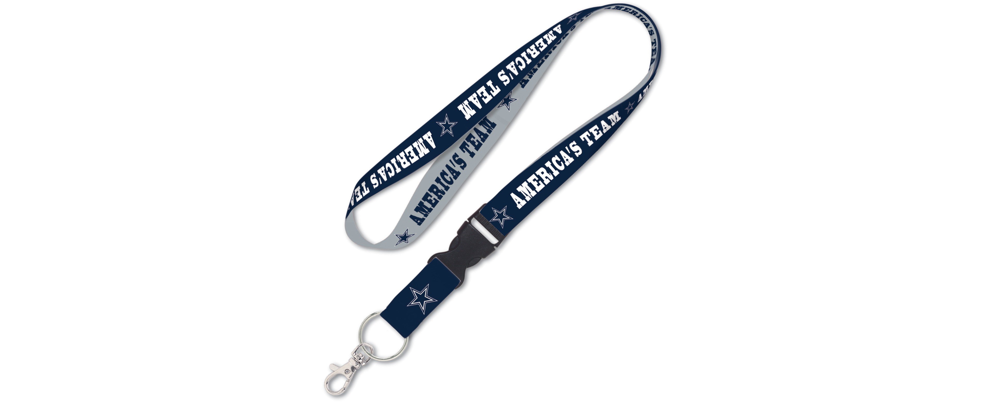 WinCraft Dallas Cowboys Lanyard with Detachable Buckle