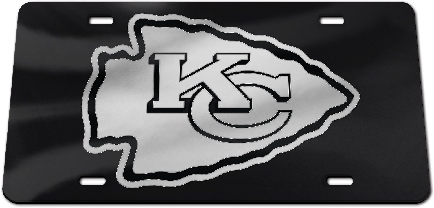 WinCraft Kansas City Chiefs License Plate Academy