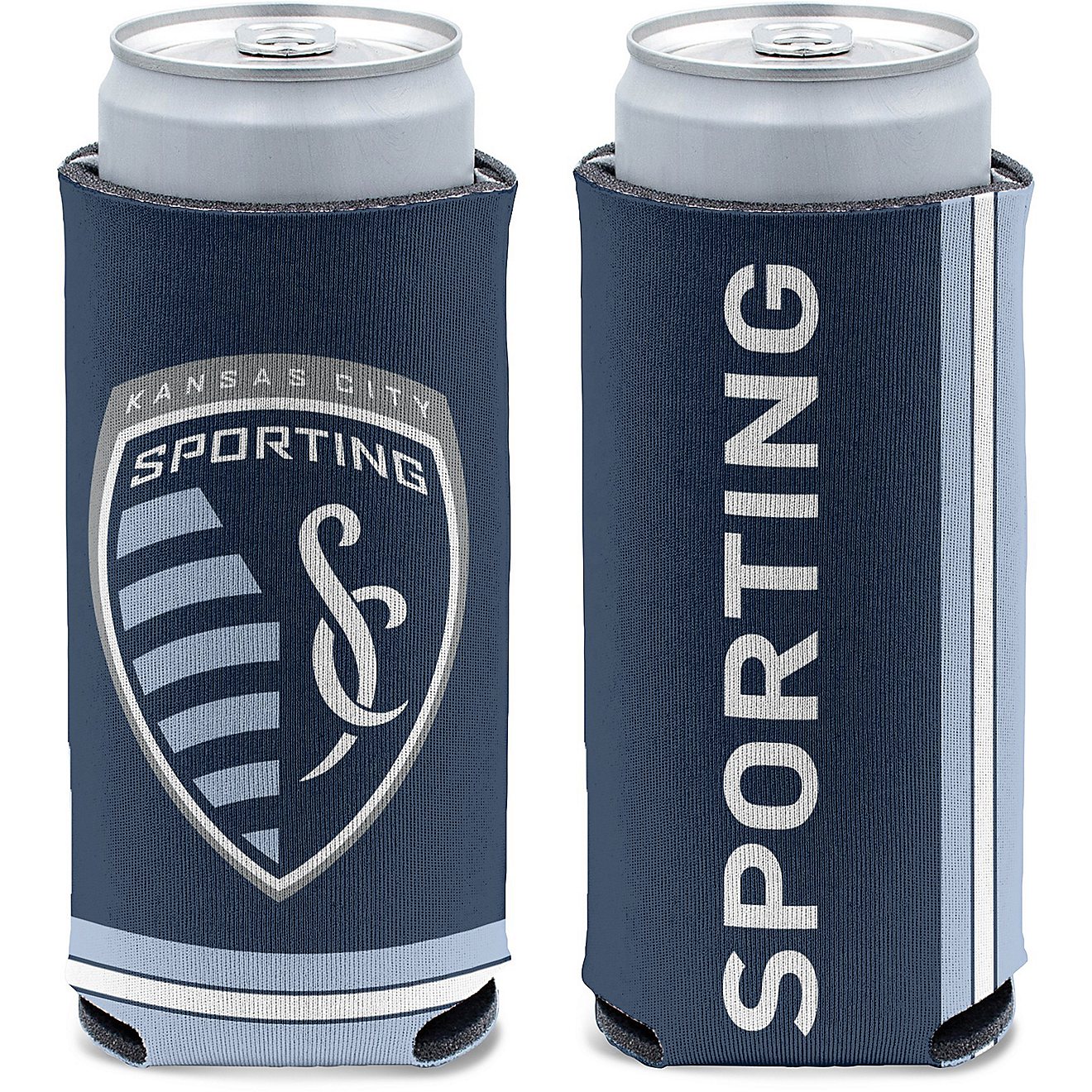 WinCraft Sporting Kansas City Primary Logo Can Cooler                                                                            - view number 1