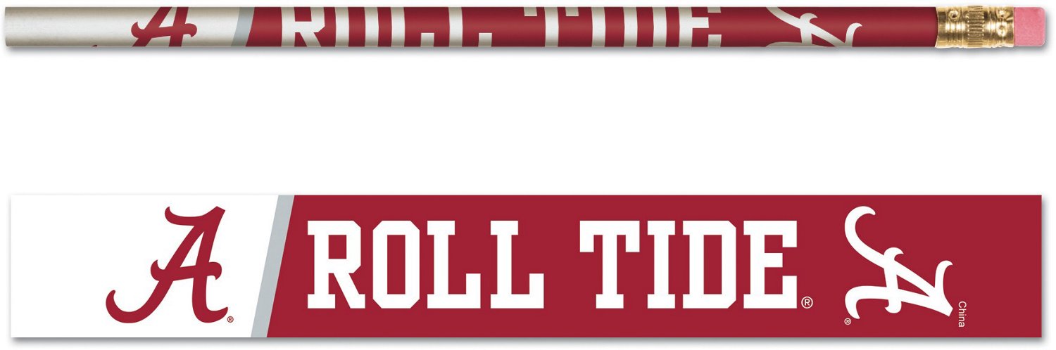 WinCraft University of Alabama Pencils 6 Pack