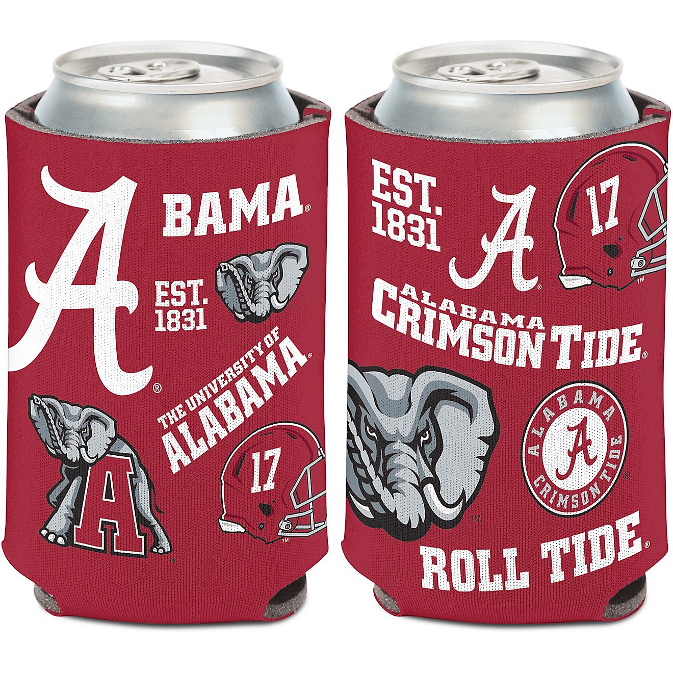 WinCraft University of Alabama Scatter Can Cooler Coozie                                                                         - view number 1