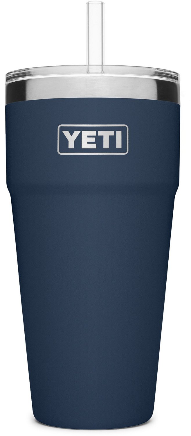 YETI Rambler 26 oz Stackable Cup with Straw Lid