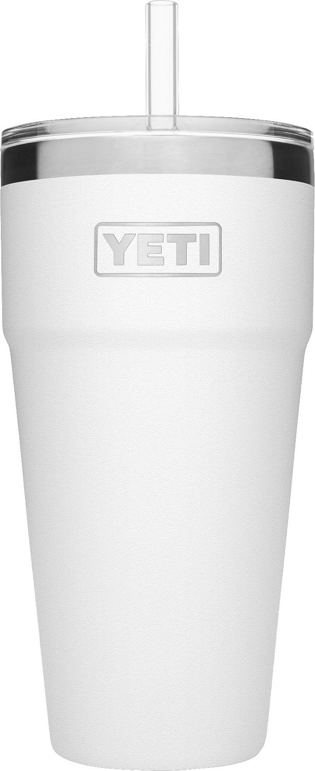 YETI Rambler 26 oz Stackable Cup with Straw Lid Academy