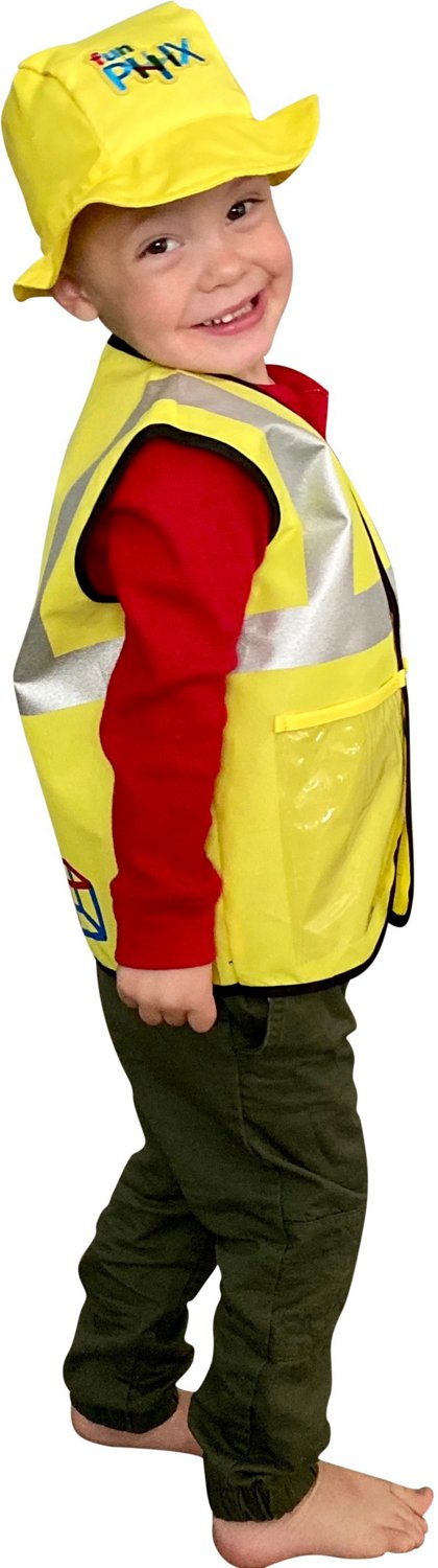 Funphix Kids' Busy Builders Construction Worker Costume                                                                          - view number 4