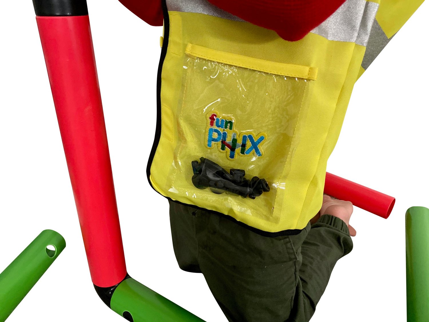 Funphix Kids' Busy Builders Construction Worker Costume