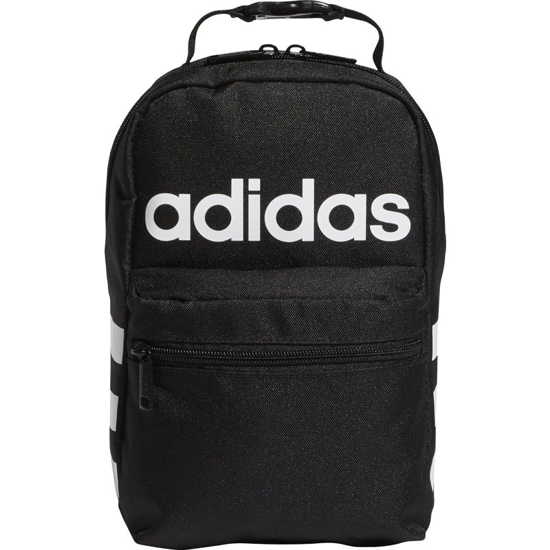 adidas Santiago 2 Jersey Lunch Bag Black/White - Prsnl Coolrs Soft/Hard at Academy Sports