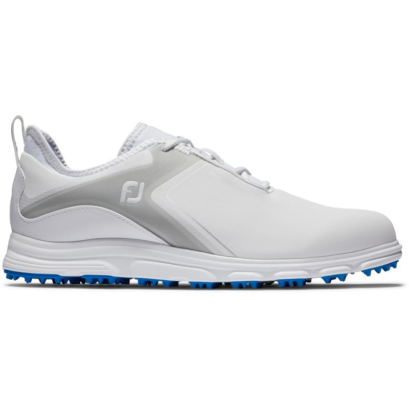 FootJoy Men's Superlites XP Golf Shoes White/Gray, 10.5 - Mens Golf Shoes at Academy Sports product image