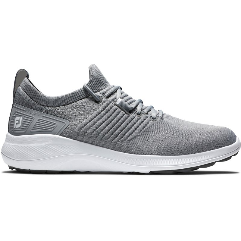 FootJoy Men's Flex XP Spikeless Golf Shoes Gray, 11.5 - Mens Golf Shoes at Academy Sports product image