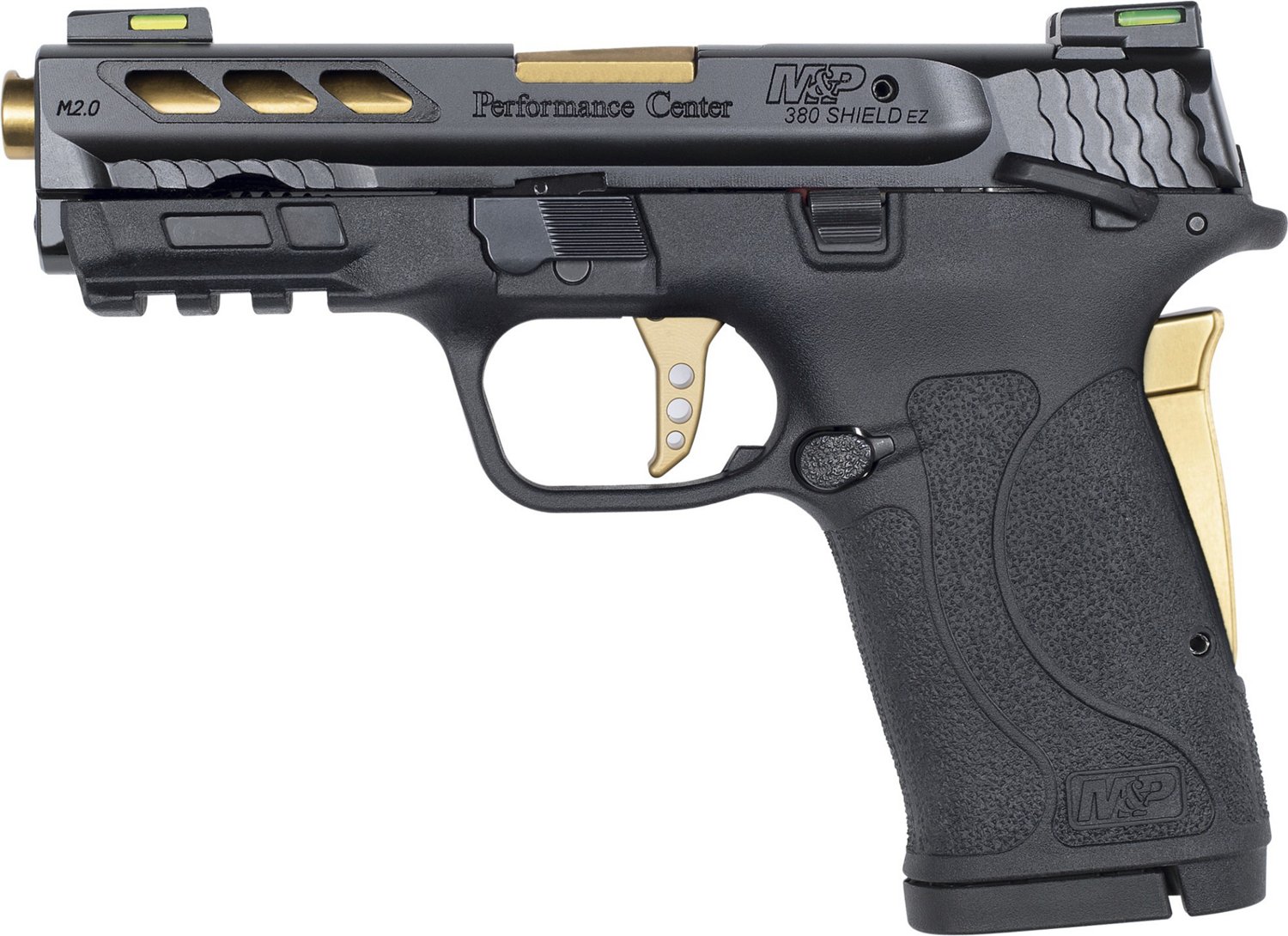Smith & Wesson Performance Center M&P 380 Shield EZ TS Gold Ported Barrel 380ACP Pistol - view number 2