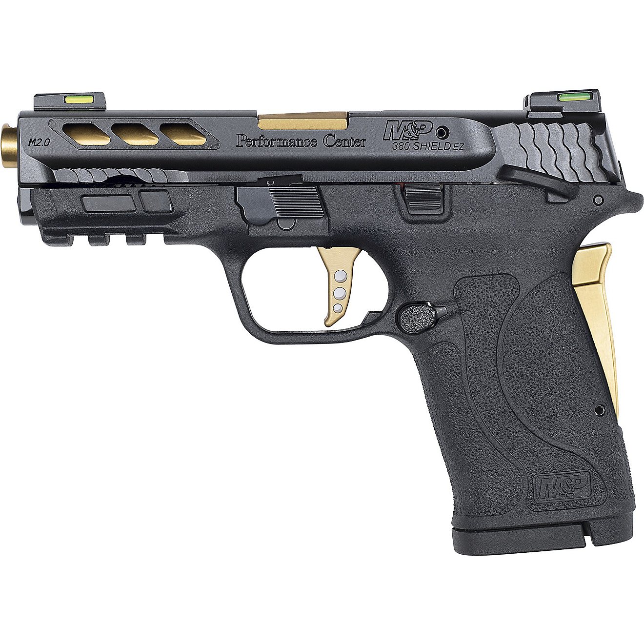 Smith & Wesson Performance Center M&P 380 Shield EZ TS Gold Ported Barrel 380ACP Pistol                                          - view number 2