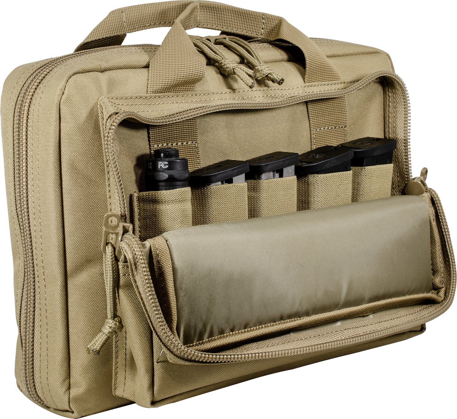 Case Club Tactical 4-Pistol Backpack with Molle Straps & Rainfly (Gen 2)