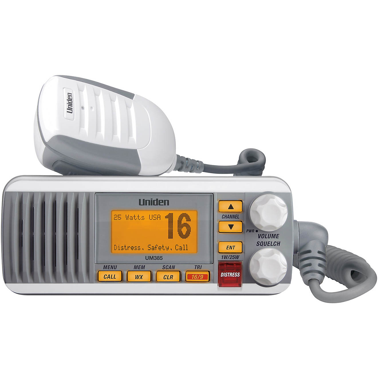 Uniden UM385 25-Watt Fixed Mount Marine VHF Radio                                                                                - view number 1