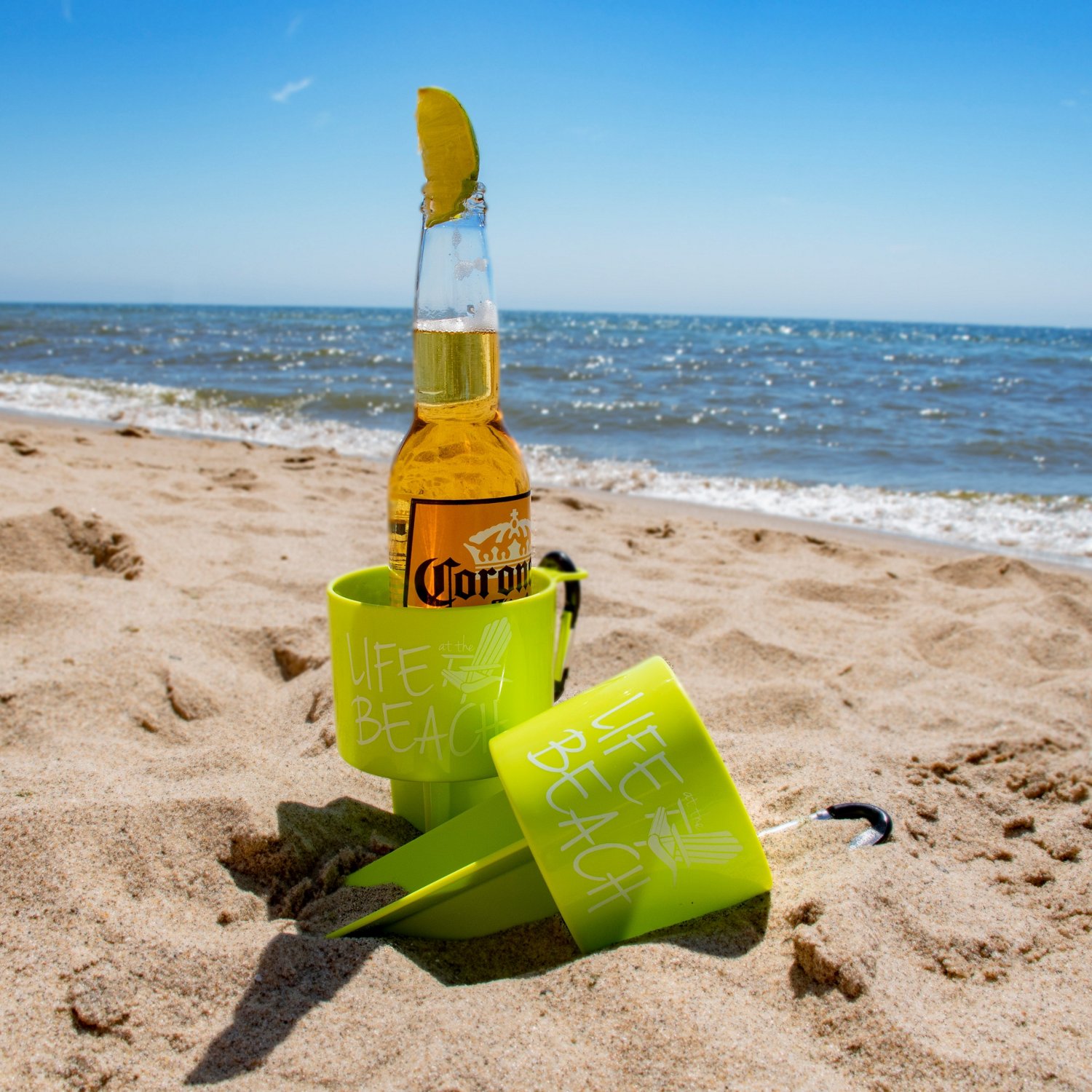 geckobrands Carabiner Beverage Holder Stake - view number 3