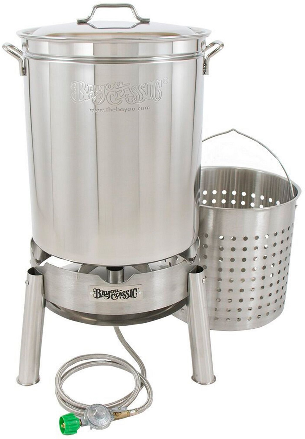 Bayou Classic 32 Quart Stainless Steel Turkey Fryer