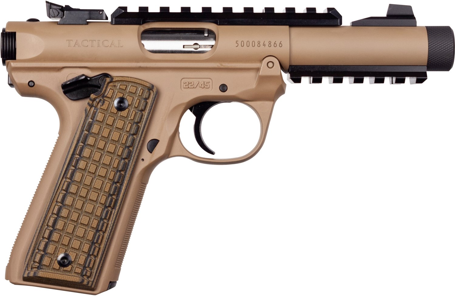 Ruger Mark IV 22/45 Tactical 22 LR Semiautomatic Pistol - view number 2