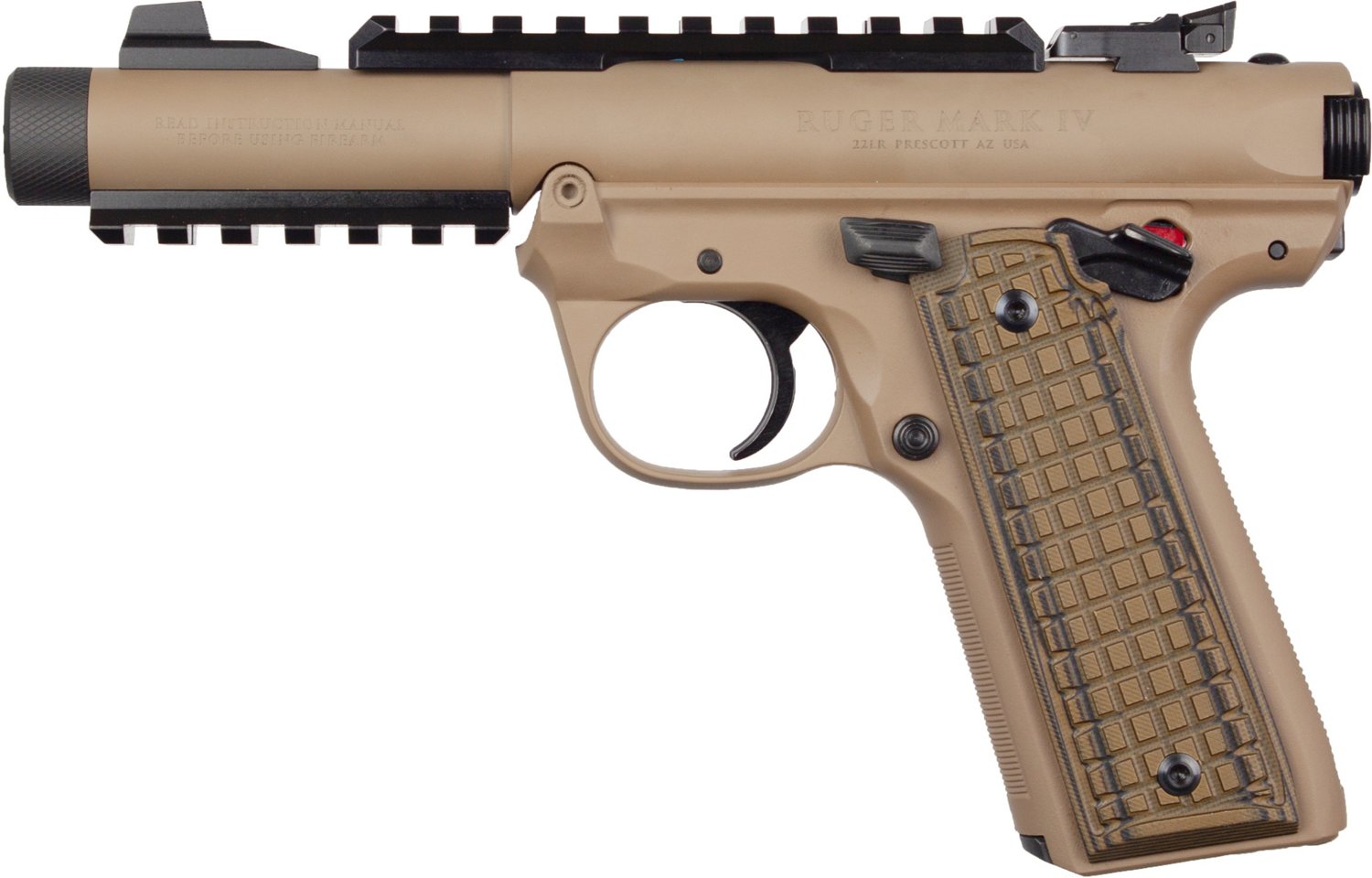 Ruger Mark IV 22/45 Tactical 22 LR Semiautomatic Pistol | Academy