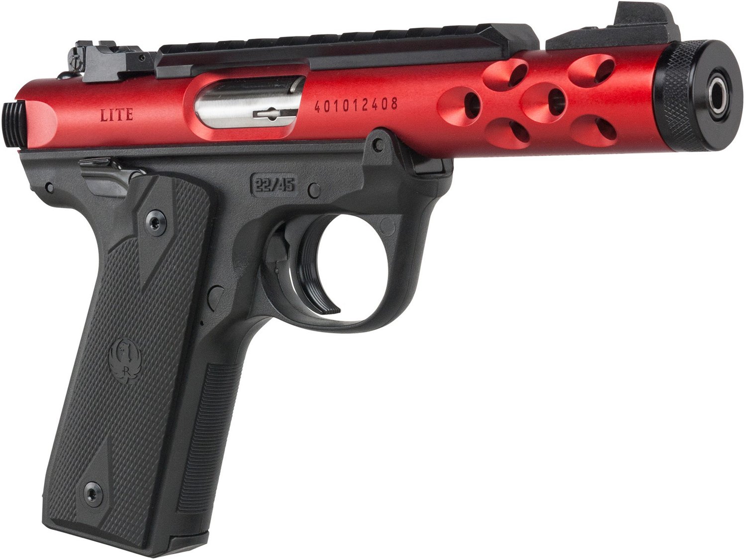 Ruger Mark IV 22/45 Lite Red 22 LR Semiautomatic Pistol                                                                          - view number 2