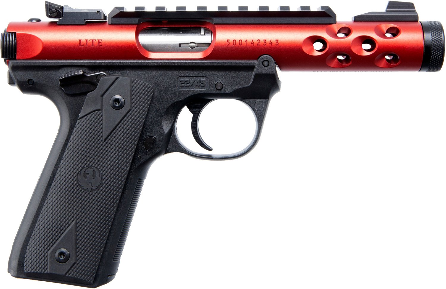 Ruger Mark IV 22/45 Lite Red 22 LR Semiautomatic Pistol                                                                          - view number 3