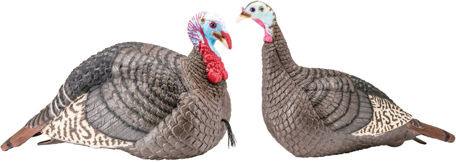 HS Strut StrutLite Jake and Feeding Hen Combo Decoys Academy