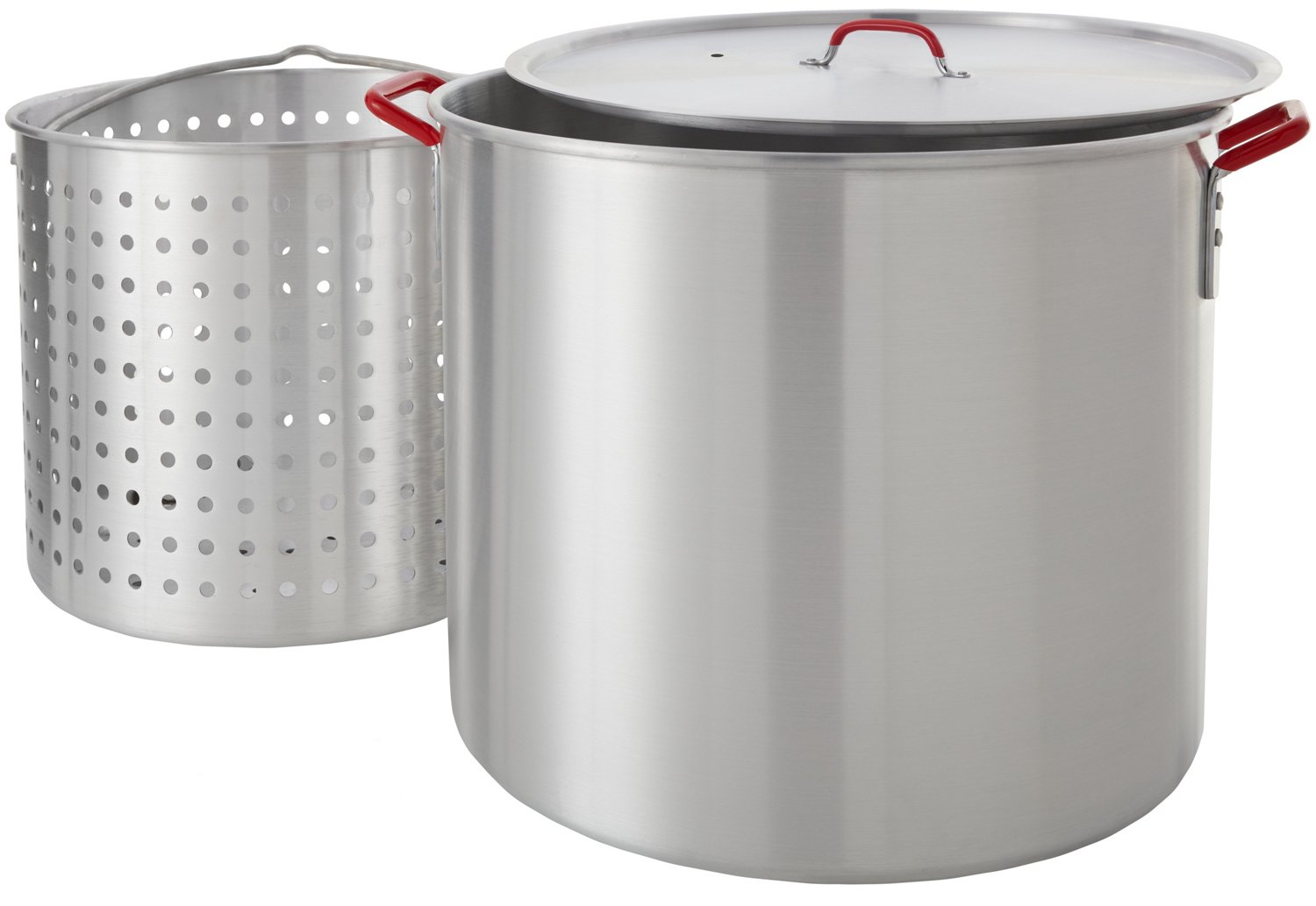 Pot Stainless Steel 42 Quart with Strainer Basket StockPot