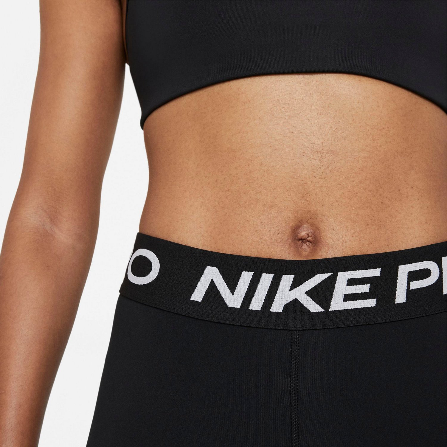 Nike Women's Pro Crop Plus Size Leggings - view number 5