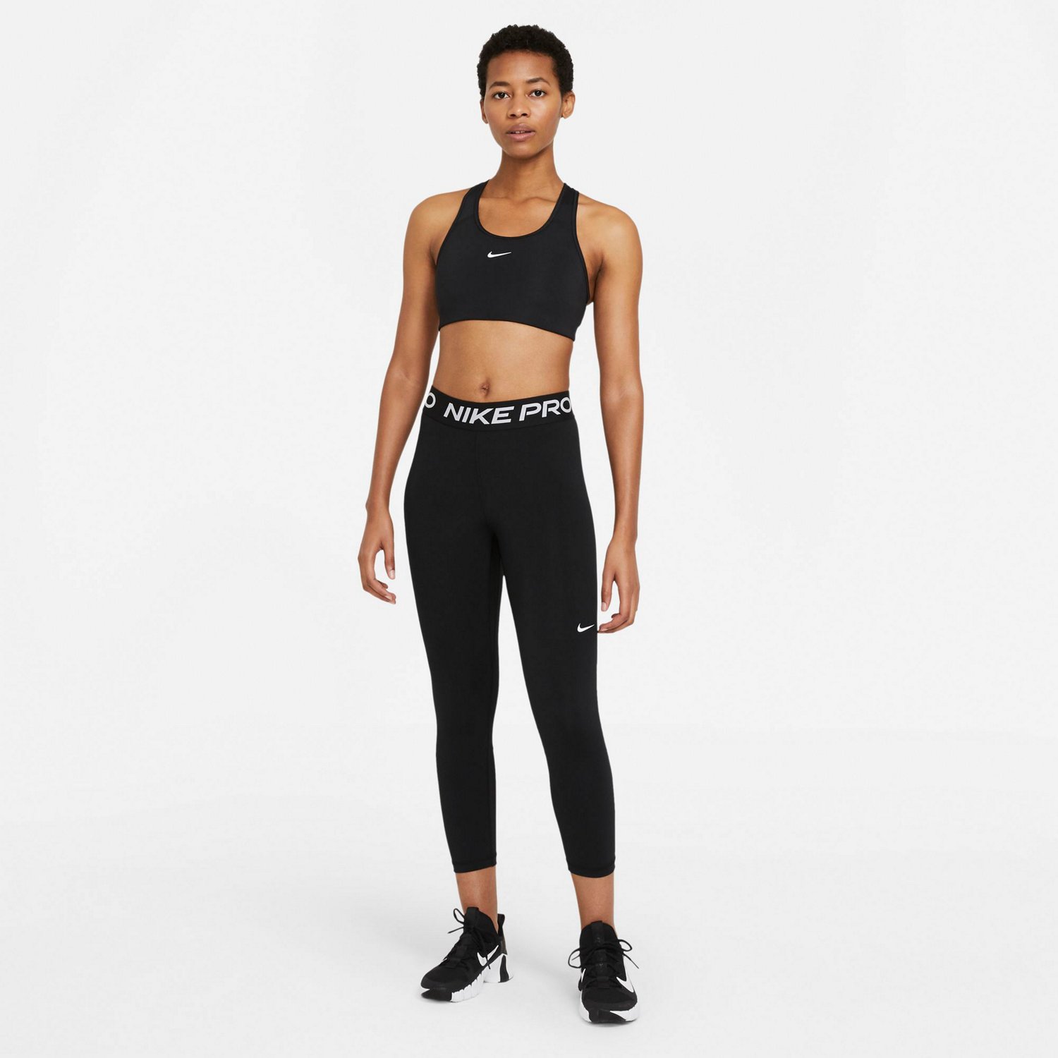 Nike Women's Pro Crop Plus Size Leggings