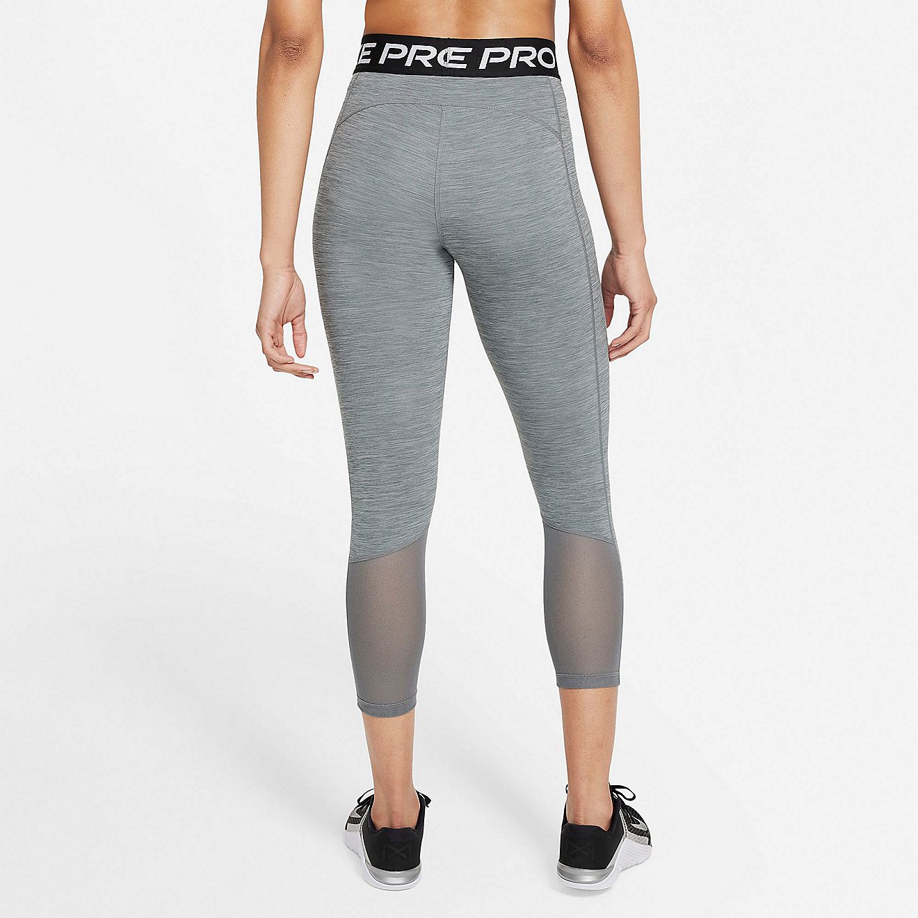 Nike Women's Pro Crop Plus Size Leggings                                                                                         - view number 2
