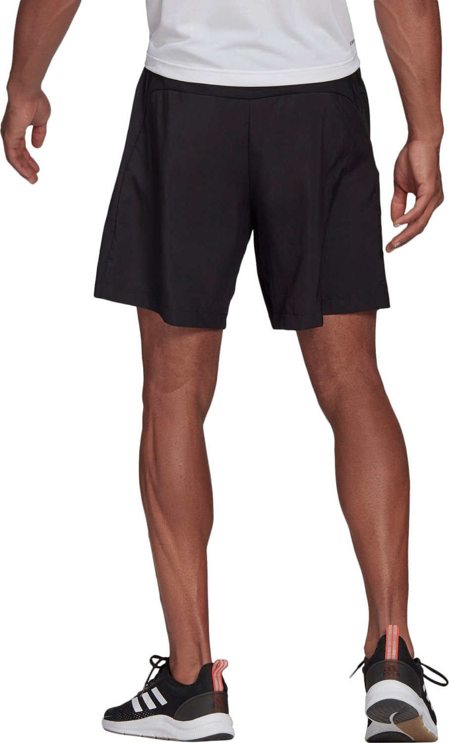 adidas Men s D2M Woven 7 Training Shorts Academy