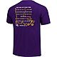 Image One Men's Louisiana State University Fight Song Overlay Short Sleeve T-shirt                                               - view number 1 selected