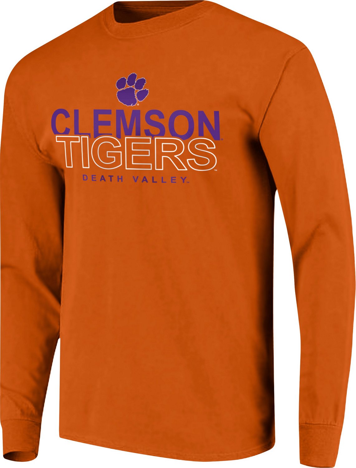  Clemson Tigers Arch Over Orange Officially Licensed T-Shirt :  Sports & Outdoors