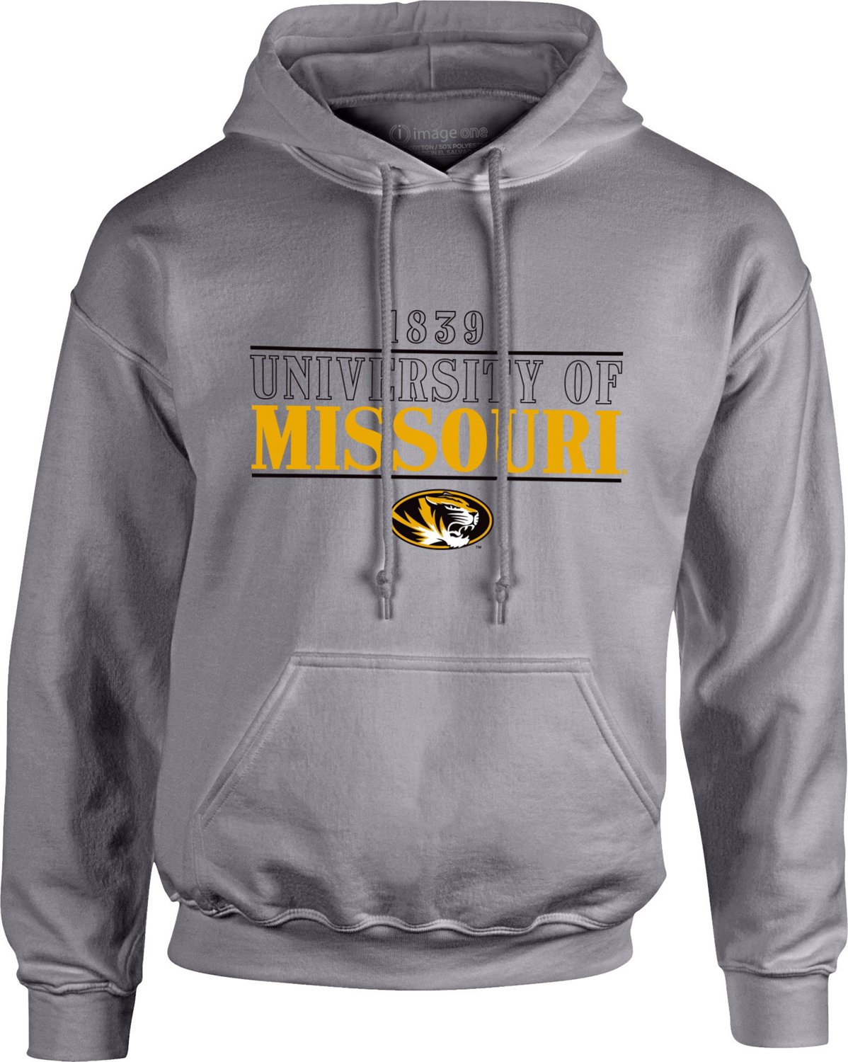 Image One Men's University of Missouri Type Hoodie