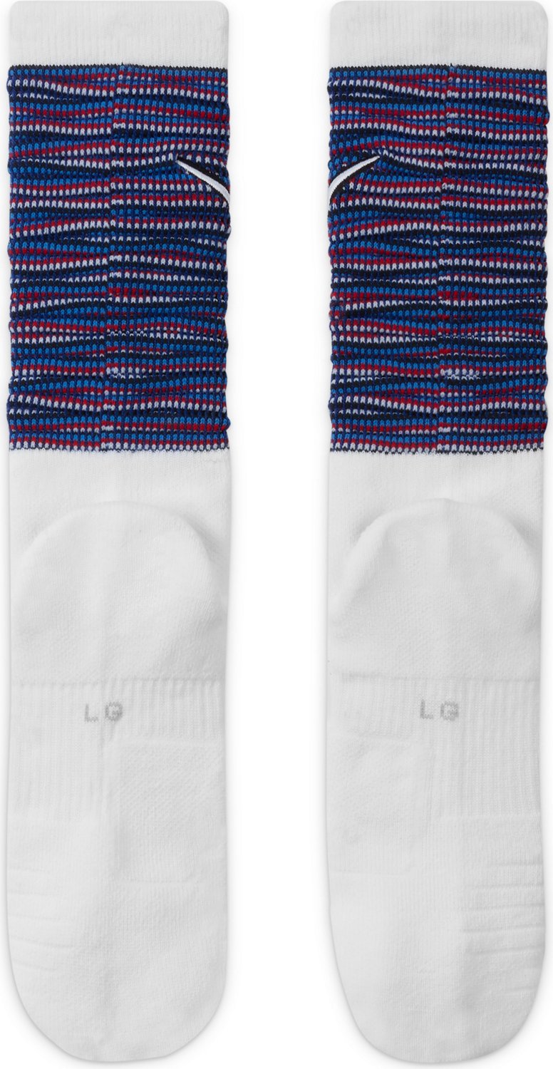 Nike Elite Basketball Pattern Arch Bands Support Crew Socks - view number 3