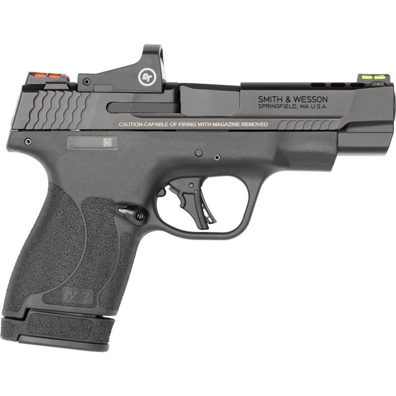 Smith &Wesson M&P Shield Plus Performance Center Semi-Auto Pistol with Crimson Trace Red-Dot Sight