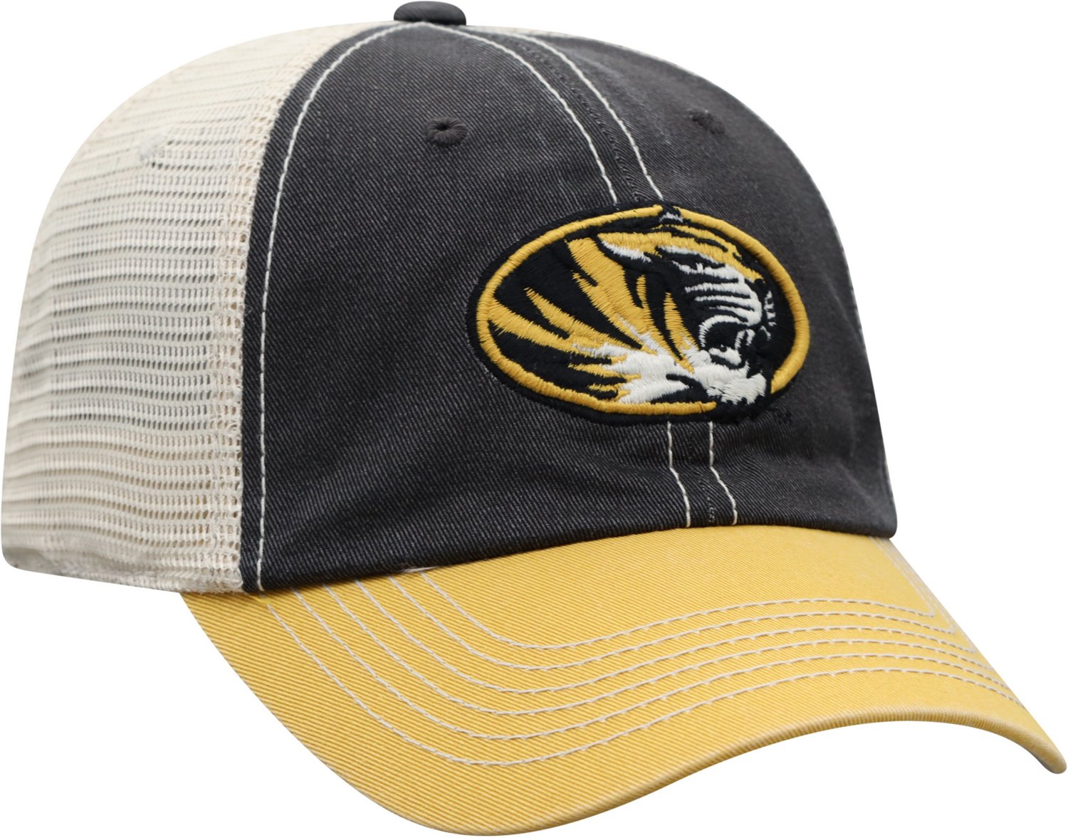 Top of the World Men’s University of Missouri Offroad 3-Tone Adjustable Cap - view number 4