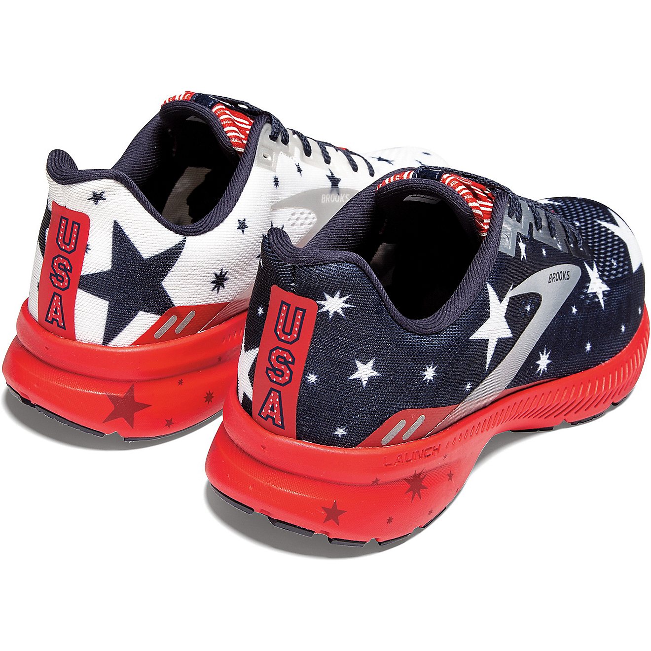 Brooks Women's Launch 8 Run USA Running Shoes                                                                                    - view number 3